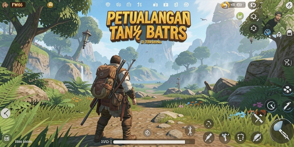 Tampilan gameplay FW66 di dunia terbuka yang memukau.