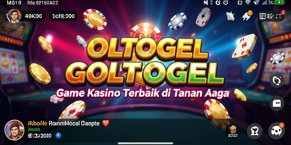 Tampilan gameplay menarik dari GOLTOGEL yang menghadirkan keseruan kasino.