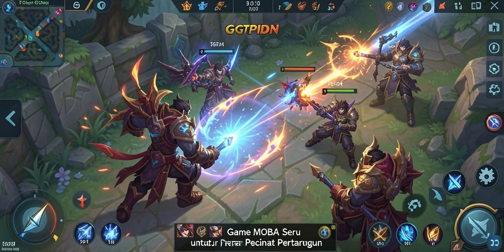 Tampilan menarik dari gameplay GTPIDN dalam aksi.
