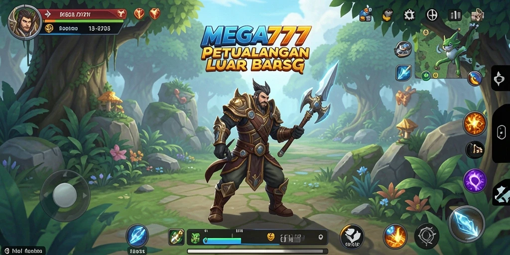 Gameplay seru MEGA777 dengan aksi RPG yang mendebarkan.