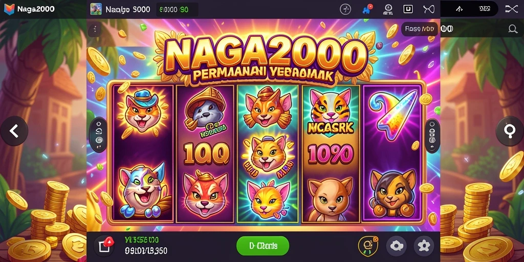 Tampilan gameplay seru dan grafis menarik di NAGA2000.