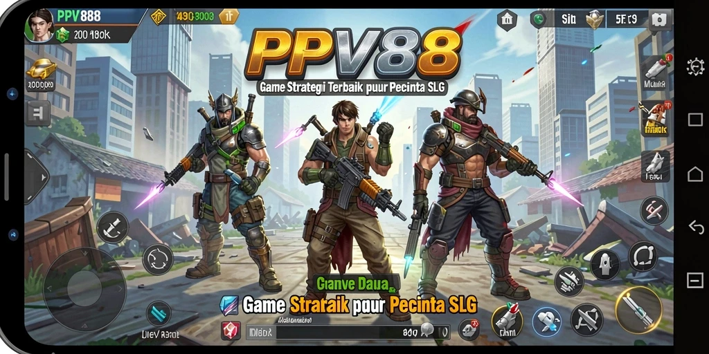 Tampilan gameplay interaktif PPV88 yang seru dan menantang.