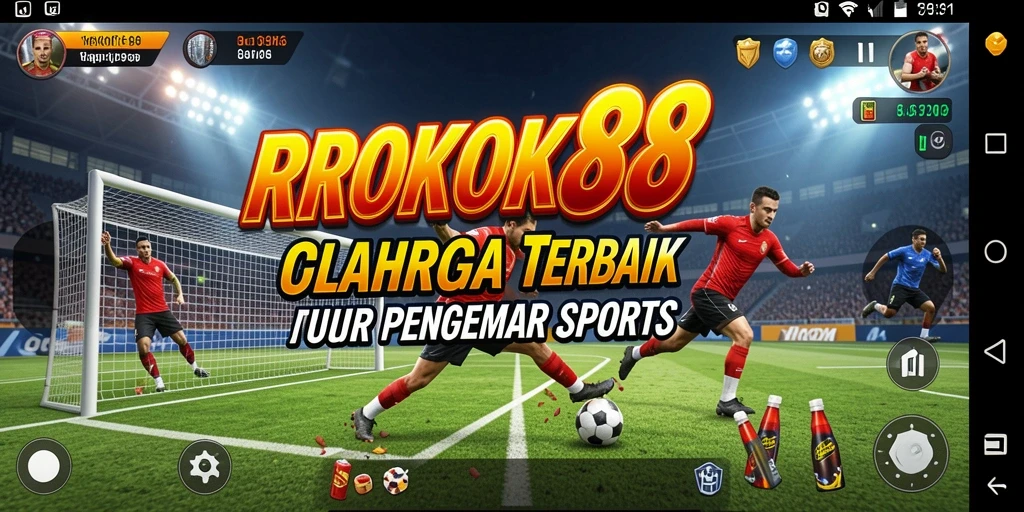 Tampilan gameplay ROKOK88 yang seru dan kompetitif dalam olahraga.