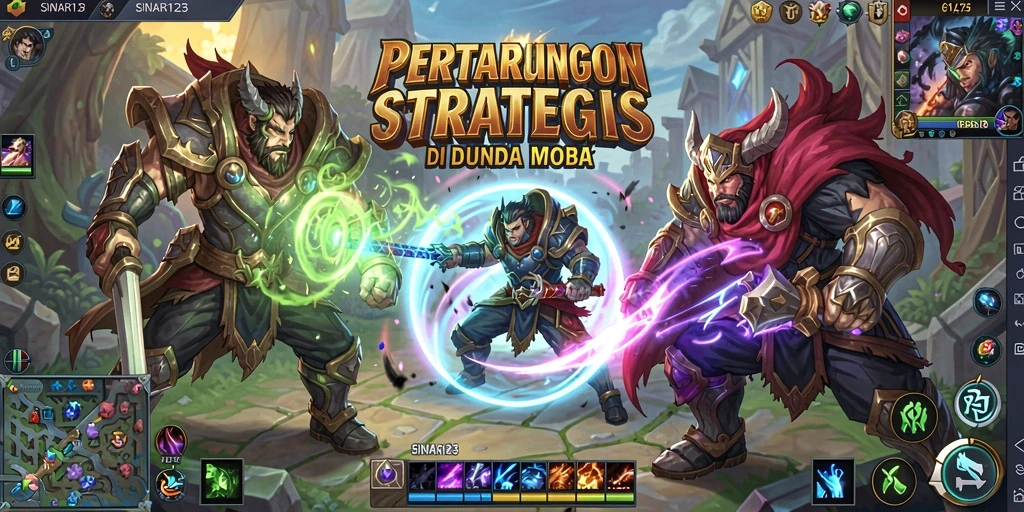 Gameplay menarik SINAR123 dengan pertarungan tim yang seru.