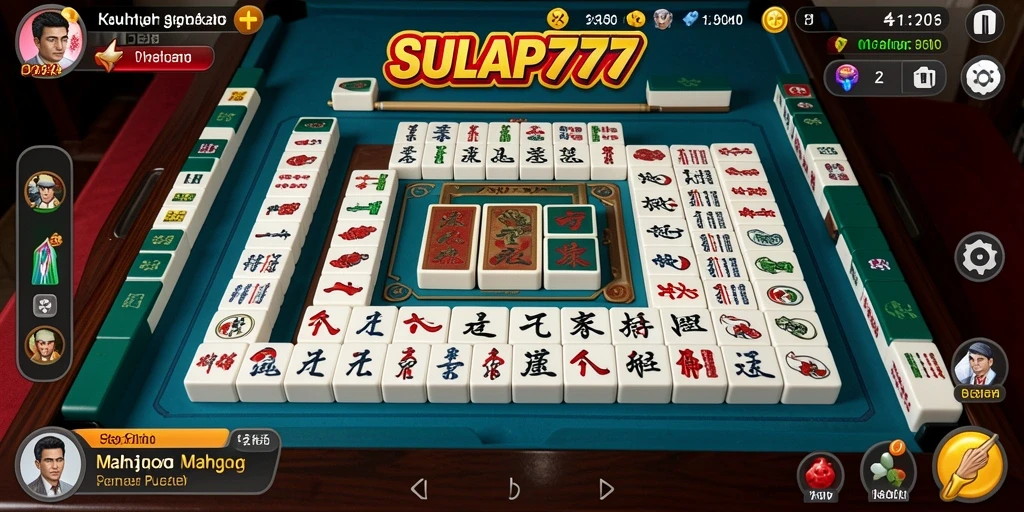 Tampilan gameplay SULAP777 yang seru dan menantang di Mahjong.