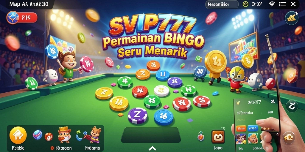 Tampilan gameplay seru dari SVIP777, permainan Bingo yang menarik.